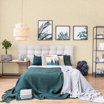 Deep Embossed Geometric Beigie, Home Wall Decor, Aesthetic Wallpaper, Textured Wallcovering Non-Adhesive and Non-Peel - Adawall -Houston Wallpaper Store - Walcoverings, Curtains & Wall Panels