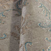 Deep Embossed Sparkling Damask Wallpaper, Stylish Brown Blue Glittering Luxury Fabric Feel Vivid Colors, Home Commercial Use, Easy Clean, Water Resistant - Adawall -Houston Wallpaper Store - Walcoverings, Curtains & Wall Panels