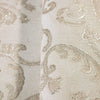 Deep Embossed Sparkling Damask Wallpaper, Stylish Cream Glittering Luxury Fabric Feel Vivid Colors, Home Commercial Use, Easy Clean, Water Resistant - Adawall -Houston Wallpaper Store - Walcoverings, Curtains & Wall Panels