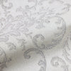 Deep Embossed Sparkling Damask Wallpaper, Stylish White Glittering Luxury Fabric Feel Vivid Colors, Home Commercial Use, Easy Clean, Water Resistant - Adawall -Houston Wallpaper Store - Walcoverings, Curtains & Wall Panels