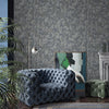 Distressed Worn Wallpaper, Black 3D Embossed Textured Weathered Solid Color Wallcovering, Abstract Contemporary Home Commercial Interior Wall Design - Adawall -Houston Wallpaper Store - Walcoverings, Curtains & Wall Panels