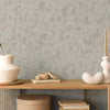 Distressed Worn Wallpaper, Tan 3D Embossed Textured Weathered Solid Color Wallcovering, Abstract Contemporary Home Commercial Interior Wall Design - Adawall -Houston Wallpaper Store - Walcoverings, Curtains & Wall Panels