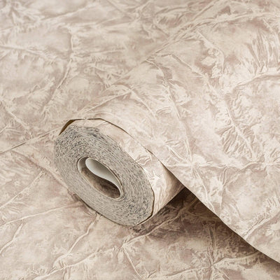Durable Beige Pattern Embossed Wallpaper, Home Wall Decor, Aesthetic Wallpaper, Textured Wallcovering Non-Adhesive - 41.7”W X 393”H - Adawall -Houston Wallpaper Store - Walcoverings, Curtains & Wall Panels