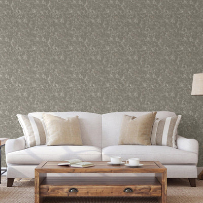 Elegant 3D Embossed Wallpaper, Gray Plain Color Distressed Pattern Modern Abstract Wallcovering, Sturdy Large 114 sq ft Roll - Adawall -Houston Wallpaper Store - Walcoverings, Curtains & Wall Panels