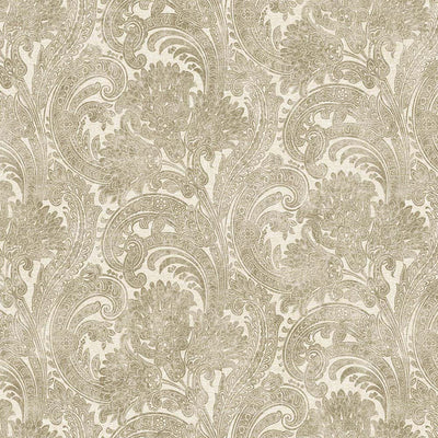 Elegant Paisley Washed Effect Wallpaper, Rich Textured Wallcovering, Traditional, Extra Large 114 sq ft Roll, Washable, Home Wall Decor - Adawall -Houston Wallpaper Store - Walcoverings, Curtains & Wall Panels