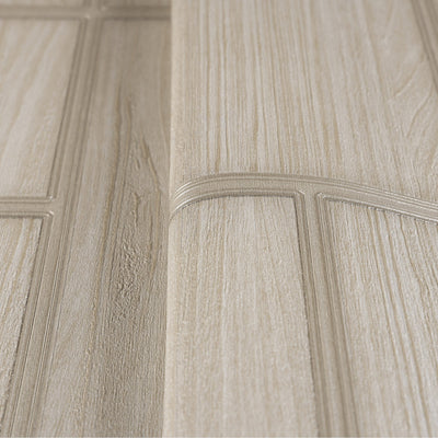 Elegant Wood Pattern 3D Embossed Wallpaper, Light Beige Farmhouse Lodge Realistic Wood Plank Textured Wall Covering (Copy) - Adawall -Houston Wallpaper Store - Walcoverings, Curtains & Wall Panels