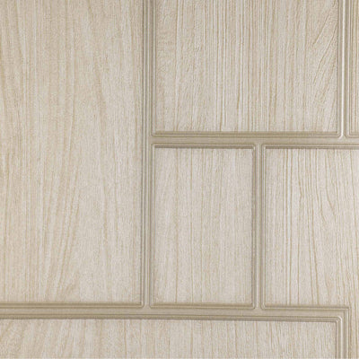 Elegant Wood Pattern 3D Embossed Wallpaper, Light Beige Farmhouse Lodge Realistic Wood Plank Textured Wall Covering (Copy) - Adawall -Houston Wallpaper Store - Walcoverings, Curtains & Wall Panels
