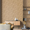 Elegant Wood Pattern 3D Embossed Wallpaper, Light Brown Farmhouse Lodge Realistic Wood Plank Textured Wall Covering - Walloro High End Wallcoverings & More