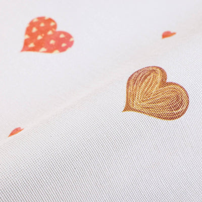 Girls Room Hearts Wallpaper, Textured Wallpaper, Girls Bedroom Wall Paper, Nursery Wallcovering, 114 sq ft, Light Yellow, Washable, Durable - Adawall -Houston Wallpaper Store - Walcoverings, Curtains & Wall Panels
