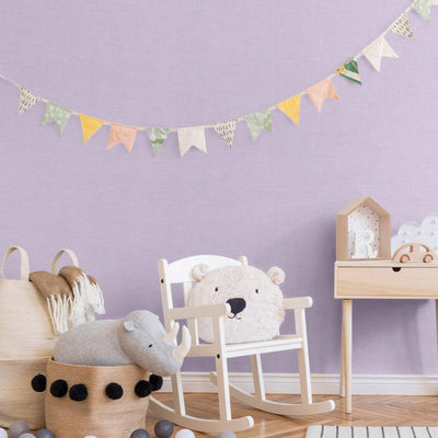 Girls Room Purple Textured Wallpaper, Girls Bedroom Wallpaper, Nursery Wallpaper, 114 sq ft Roll, Kids Bathroom Wallpaper, Washable, Modern - Adawall -Houston Wallpaper Store - Walcoverings, Curtains & Wall Panels