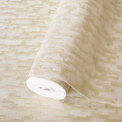 Glam Solid Color Wallpaper, Gold Rich Embossed Abstract Metallic Accents, Shimmering Design - Adawall -Houston Wallpaper Store - Walcoverings, Curtains & Wall Panels