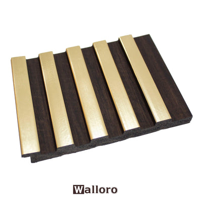 Gold/Black Wall Panel, PS Wall Home Decoration Panel-Premium Quality - Adawall -Houston Wallpaper Store - Walcoverings, Curtains & Wall Panels