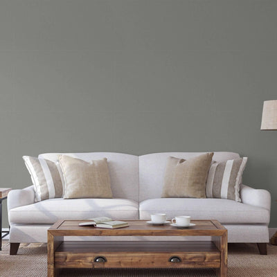 Gray Chevron Wallpaper, Textured Modern Fabric Like Wallcovering, Solid Neutral Colors - Adawall -Houston Wallpaper Store - Walcoverings, Curtains & Wall Panels
