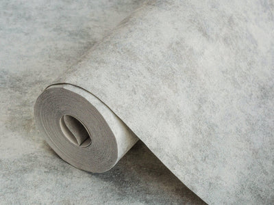 Gray Industrial Metallic Rustic Wallpaper, 3D Embossed Modern Worn-Out Style Distressed Weathered - Adawall -Houston Wallpaper Store - Walcoverings, Curtains & Wall Panels