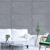 Gray Large Stone Textured Realistic Wallpaper, Non-Adhesive Non-Woven Wallcovering - Walloro High End Wallcoverings & More