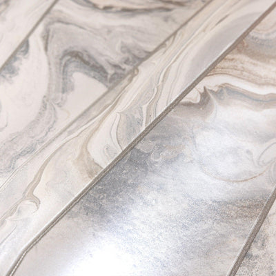 Gray Marble Embossed Wallpaper, Marbled Pattern Striped Stone Effect Modern Wallcovering, Washable - Adawall -Houston Wallpaper Store - Walcoverings, Curtains & Wall Panels