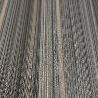 Gray Thin Striped 3D Embossed Wallpaper, Stylish Fabric Like Patterns Wallcovering - Adawall -Houston Wallpaper Store - Walcoverings, Curtains & Wall Panels