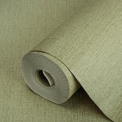 Green Jute Basket Weave Textured Wallpaper, Solid Color Modern Plain Wallcovering - Adawall -Houston Wallpaper Store - Walcoverings, Curtains & Wall Panels