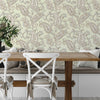 Green Luxury Paisley Deep Embossed Wallpaper, Traditional Rich Textured Wallcovering - Walloro High End Wallcoverings & More