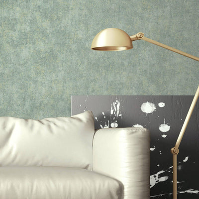 Green Stylish Distressed 3D Embossed Wallpaper, Farmhouse Rustic Textured Wallcovering - Adawall -Houston Wallpaper Store - Walcoverings, Curtains & Wall Panels
