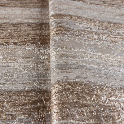 Horizontal Striped Wallpaper, Brown Shiny Glossy Luxry Non-Woven Wallcovering, Non-Woven, Non-Pasted - Adawall -Houston Wallpaper Store - Walcoverings, Curtains & Wall Panels
