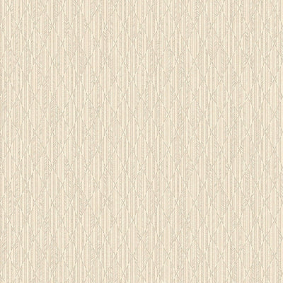 Ivory Diamond Shapes Wallpaper, Shiny 3D Deep Embossed Lines Stylish Modern Wallcovering - Adawall -Houston Wallpaper Store - Walcoverings, Curtains & Wall Panels
