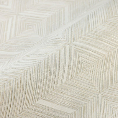 Ivory Geometric Modern Textured Wallpaper, Contemporary Minimalist Wallcovering, Wall Accent - Adawall -Houston Wallpaper Store - Walcoverings, Curtains & Wall Panels