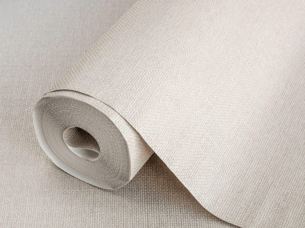 Ivory Glitter Neutral Colors Textured Wallpaper, Non-Adhesive Traditional Wallcovering - Adawall -Houston Wallpaper Store - Walcoverings, Curtains & Wall Panels