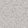 Jute Basket Weave Chevron Wallpaper, Gray 3D Deep Embossed Non-Woven Braided Geometric Pattern - Walloro High End Wallcoverings & More