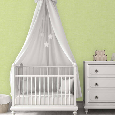 Kids Room Green Textured Wallpaper, Girls Boys Bedroom Wallpaper, Nursery Wallpaper, 114 sq ft Roll, Kids Bathroom Wallpaper, Washable - Adawall -Houston Wallpaper Store - Walcoverings, Curtains & Wall Panels