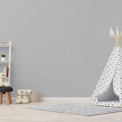 Kids Room Light Neutral Gray Textured Wallpaper, Boys Girls Bedroom Wallpaper, Nursery Wallpaper, 114 sq ft, Kids Bathroom Wallpaper - Adawall -Houston Wallpaper Store - Walcoverings, Curtains & Wall Panels