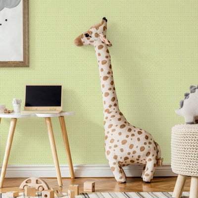 Kids Room Polka Dots Textured Wallpaper, Green, Light, Boys Girls Bedroom Wallpaper, Nursery Wallpaper, 114 sq ft, Kids Bathroom Wallpaper - Adawall -Houston Wallpaper Store - Walcoverings, Curtains & Wall Panels