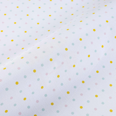 Kids Room Polka Dots Textured Wallpaper, Yellow, White, Boys Girls Bedroom Wallpaper, Nursery Wallpaper, 114 sq ft, Kids Bathroom Wallpaper - Adawall -Houston Wallpaper Store - Walcoverings, Curtains & Wall Panels
