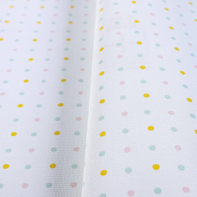 Kids Room Polka Dots Textured Wallpaper, Yellow, White, Boys Girls Bedroom Wallpaper, Nursery Wallpaper, 114 sq ft, Kids Bathroom Wallpaper - Adawall -Houston Wallpaper Store - Walcoverings, Curtains & Wall Panels
