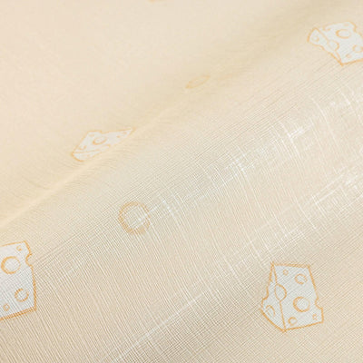 Kids Room Yellow Cheese Textured Wallpaper, Light Color White, Boys Girls Bedroom Wallpaper, Nursery Wallpaper, 114 sq ft Roll, Bathroom - Adawall -Houston Wallpaper Store - Walcoverings, Curtains & Wall Panels