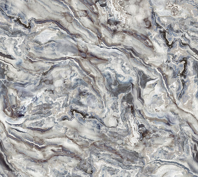 Large Marble Wall Mural, Marbled Wall Paper, Oversized Silver Wall Art, Non-Woven, Non-Pasted, Removable, Large Abstract Wall Print Art - Adawall -Houston Wallpaper Store - Walcoverings, Curtains & Wall Panels