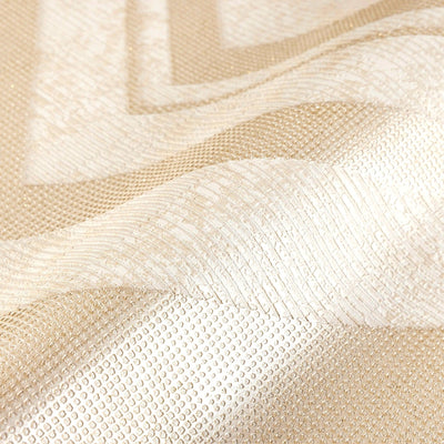 Large Modern Chevron 3D Embossed Wallpaper, Cream Modern Rich Textured Wallcovering, Non-Pasted, Large 114 sq ft Roll - Adawall -Houston Wallpaper Store - Walcoverings, Curtains & Wall Panels