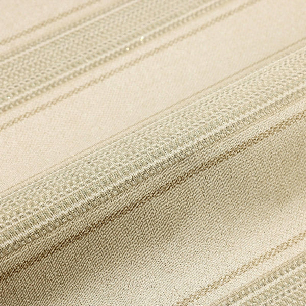 Large Striped Embossed Wallpaper, Beige Shimmering Retro, Vintage, Art Deco, Mid-Century Stripe Decorative Pattern, Large 114 sq ft Roll - Adawall -Houston Wallpaper Store - Walcoverings, Curtains & Wall Panels