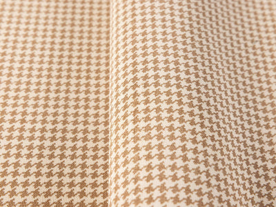 Light Beige Classic Houndstooth Wallpaper, Textured Non-Adhesive Wallcovering - Adawall -Houston Wallpaper Store - Walcoverings, Curtains & Wall Panels