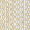 Light Beige Geometric Chain Pattern Wallpaper, Deep Embossed Stylish Sparkling Luxury Design - Walloro High End Wallcoverings & More