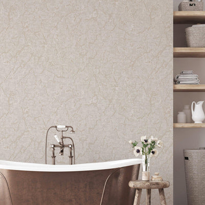 Light Beige Sleek Plain Abstract Embossed Wallpaper, Rich Textured Mdern Shimmering Wall Decor - Adawall -Houston Wallpaper Store - Walcoverings, Curtains & Wall Panels