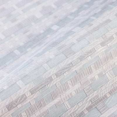 Light Blue Realistic Basket Weave Wallpaper, 3D Deep Embossed Premium Wallcovering - Adawall -Houston Wallpaper Store - Walcoverings, Curtains & Wall Panels