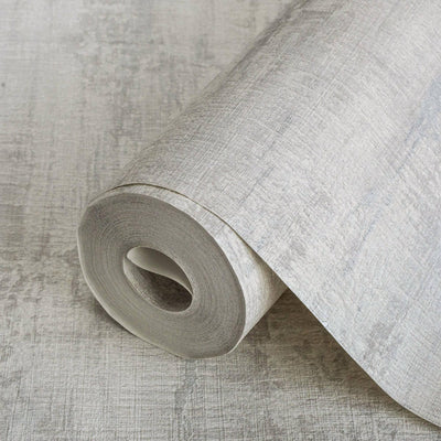 Light Gray Distressed Rustic 3D Embossed Wallpaper, Stylish Farmhouse Lodge Coutry Wallcovering - Adawall -Houston Wallpaper Store - Walcoverings, Curtains & Wall Panels
