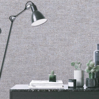 Light Gray Sparkling Linen Texture Textured Wallpaper, Classical Woven Fabric Decorative Wallcovering - Adawall -Houston Wallpaper Store - Walcoverings, Curtains & Wall Panels