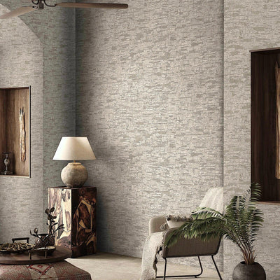 Light Neutral Cork Wood Bark Wallpaper, Wood Grain Tree Trunk Deep Embossed Rich Textured Wallcovering - Adawall -Houston Wallpaper Store - Walcoverings, Curtains & Wall Panels