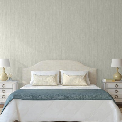 Light Silver Modern Stripped Pattern Wallpaper, Embossed 3D Textured Neutral Colors Abstract Wallcovering - Adawall -Houston Wallpaper Store - Walcoverings, Curtains & Wall Panels