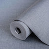 Linen Textured Modern Textured Wallpaper, Dark Gray Solid Color Fabric Touch Contemporary Wallcovering - Adawall -Houston Wallpaper Store - Walcoverings, Curtains & Wall Panels