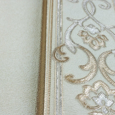 Luxury Deep Embossed Striped Wallpaper, Damask 3D Textured Wallcovering, Traditional, Large 114 sq ft Roll, Bedroom, Bathroom Wallpaper - Adawall -Houston Wallpaper Store - Walcoverings, Curtains & Wall Panels