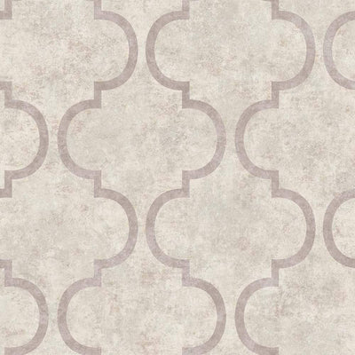 Luxury Moroccan Embossed Wallpaper, Rich Textured Wallcovering, Traditional, Beige Ivory, Extra Large 114 sq ft Roll, Washable, Removable - Adawall -Houston Wallpaper Store - Walcoverings, Curtains & Wall Panels