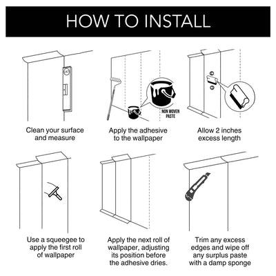 Marble Flowered Textured Embossed Gray, Home Wall Decor, Aesthetic Wallpaper, Textured Wallcovering Non-Adhesive- 41.7”W X 393”H - Adawall -Houston Wallpaper Store - Walcoverings, Curtains & Wall Panels